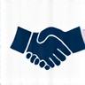 Handshake icon representing integrity